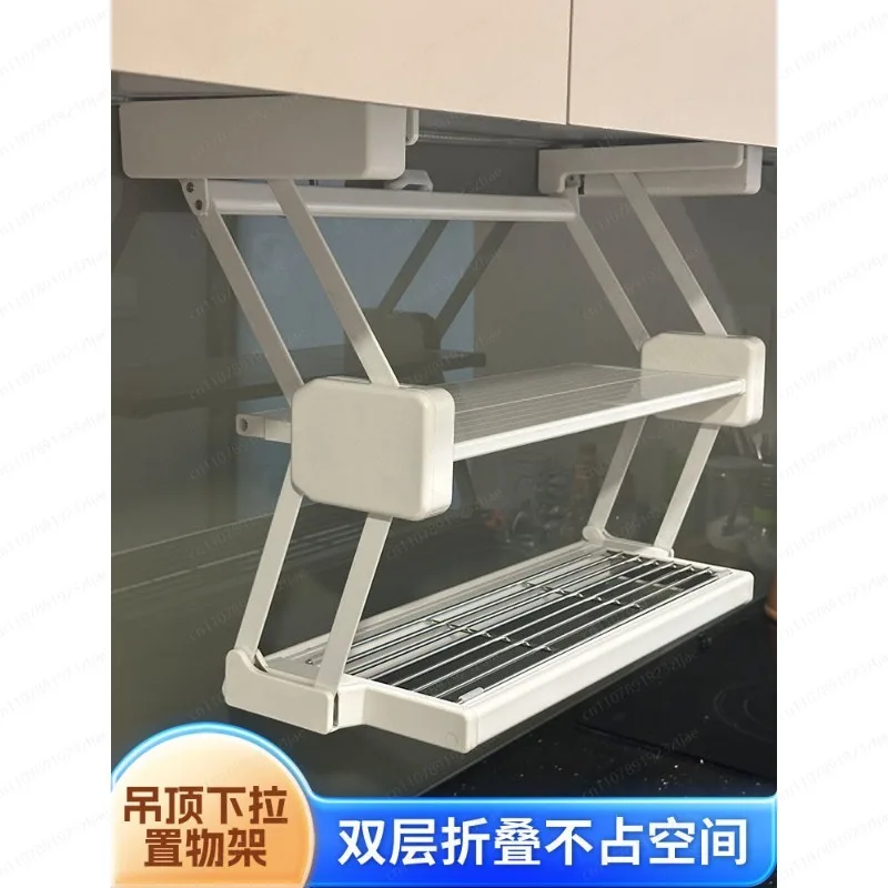주방 식품 보관대 접이식 이중 레이어 식사 준비대 캐비 - Food Storage And Preparation 리뷰 및 가격